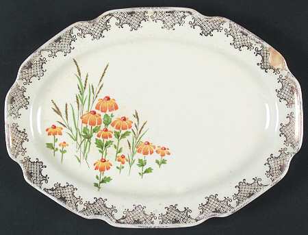 STT219 11" Oval Serving Platter