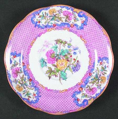 China Rose (Scalloped) Saucer for Cream Soup Bowl