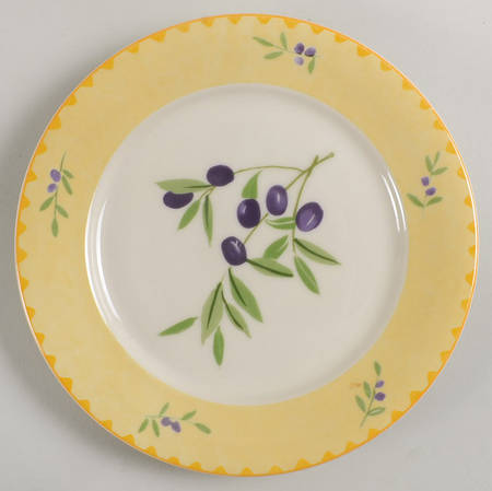 Olive Branch Salad Plate