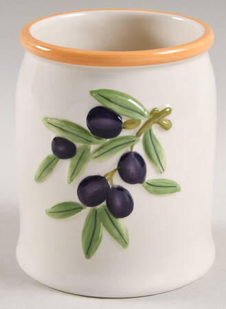 Olive Branch Small Canister No Lid