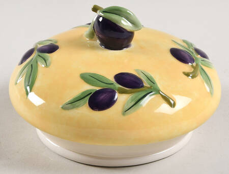 Olive Branch Lid for Large Canister