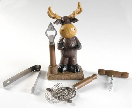 Lodge 5 Pc Bar Tool Set with Holder