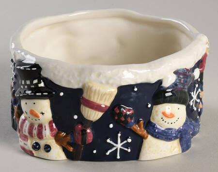 Snow Friends Dip Bowl (For Dip and Spreader)