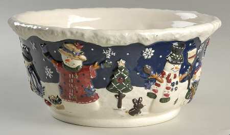 Snow Friends 10" Round Serving Bowl