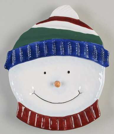 Snow Friends Canape Plate