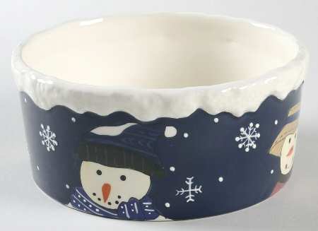 Snow Friends 6" Round Vegetable Bowl