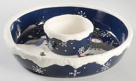 Snow Friends (2 Piece) Chip & Dip Set