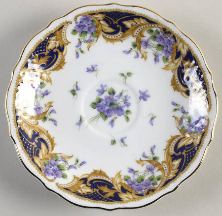 Royal Violets Saucer