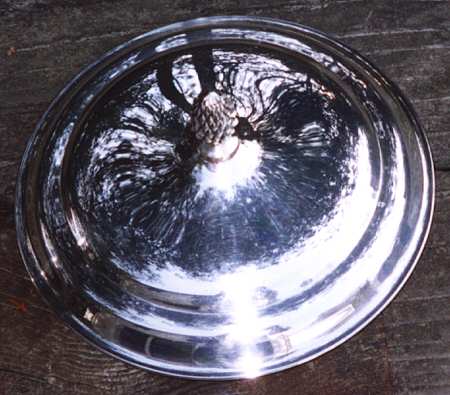 1126 (Silverplate, Hollowware) Lid for Chafing Dish