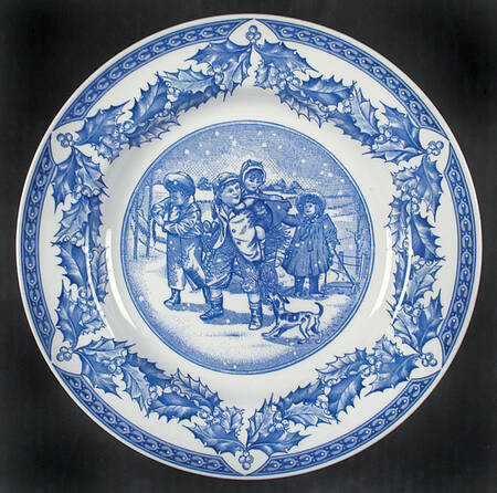 Victorian Children Luncheon Plate