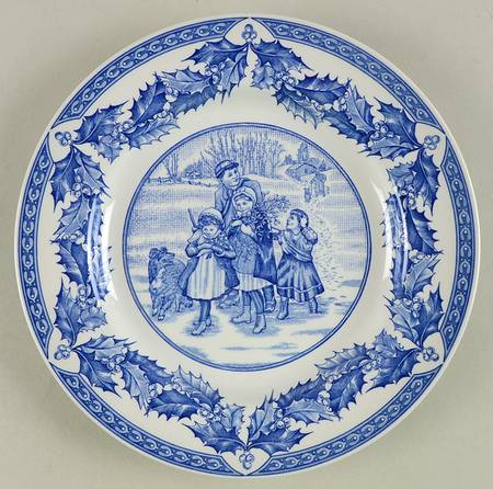 Victorian Children Luncheon Plate