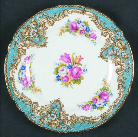 Regal Blue (Scalloped) by Shelley