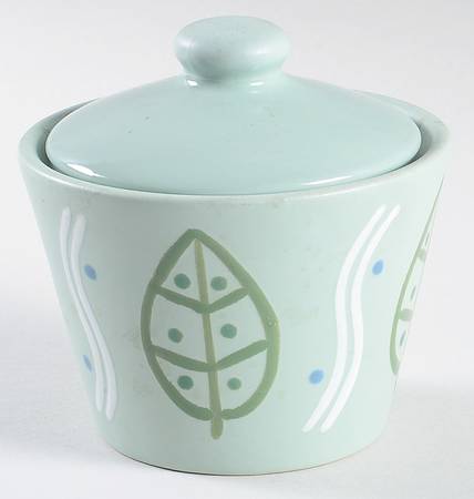 Foliage Sugar Bowl & Lid