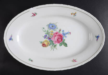 SCD44 14" Oval Serving Platter