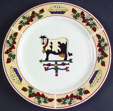 Country Gathering Salad Plate