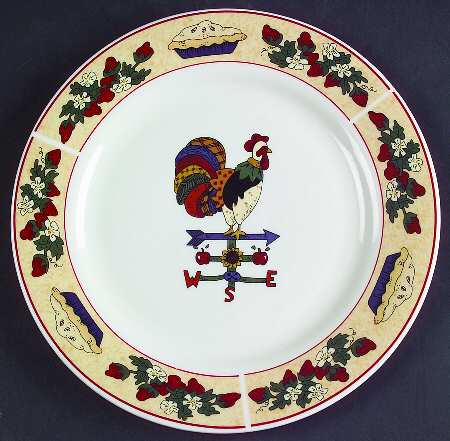 Country Gathering Salad Plate