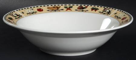 Country Gathering 9" Round Vegetable Bowl