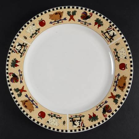 Country Gathering 12" Chop Plate (Round Platter)