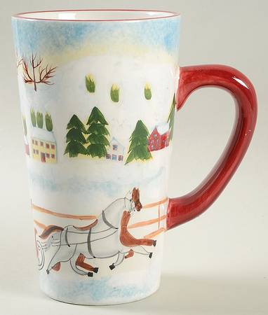 Christmas Valley Latte Mug