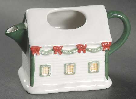 Christmas Valley Figural Creamer