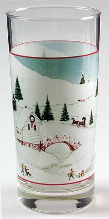 Christmas Valley 14 Oz Glassware Highball