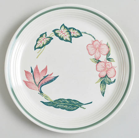 Passion Flower Salad Plate