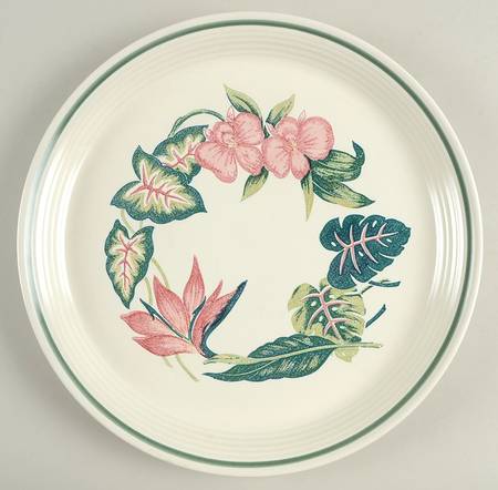 Passion Flower 12" Chop Plate (Round Platter)