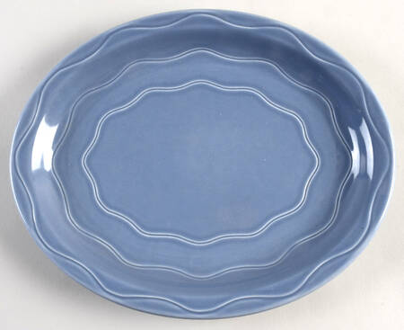 Cantina Blue (Blueberry) 11" Oval Serving Platter