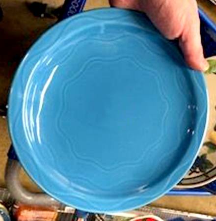 Cantina Blue (Blueberry) Salad Plate