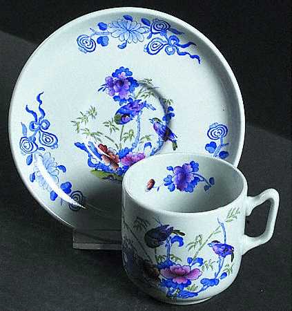 Bude Blue Multicolor (Smooth) by Spode