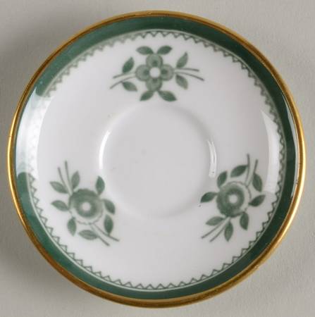 Gloucester Green (Bone China) Miniature Saucer