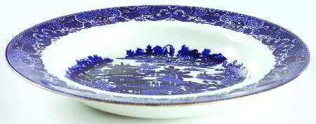 Two Temples Large Rim Soup Bowl