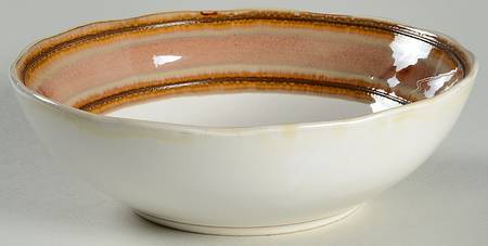 Waves Brown Coupe Soup Bowl