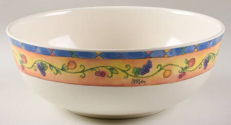 Sangria 11" Large Melamine Salad Serving Bowl