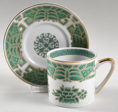 Flat Cup & Saucer Set