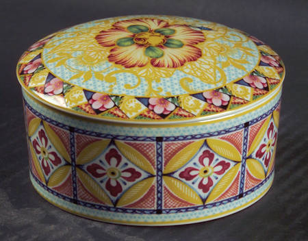 Sumatra 4" Round Box & Lid