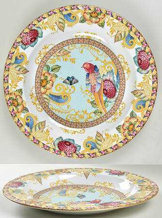 Sumatra 15" Elizabethan Dish
