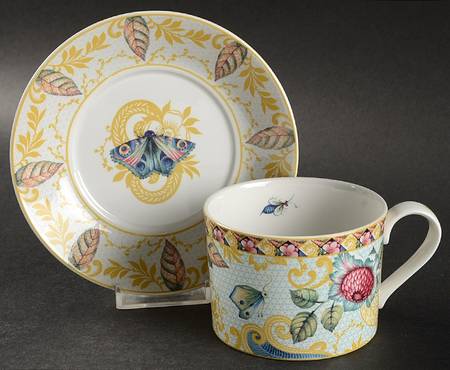 Sumatra Flat Cup & Saucer Set