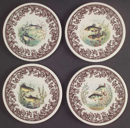 Woodland Stream Round (Thirsty) Stone Coaster - Set of 4