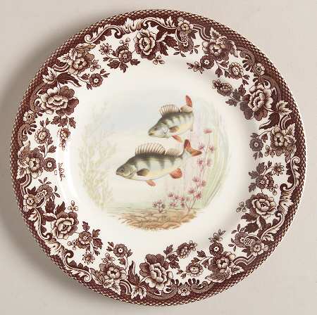 Woodland Stream Salad/Dessert Plate