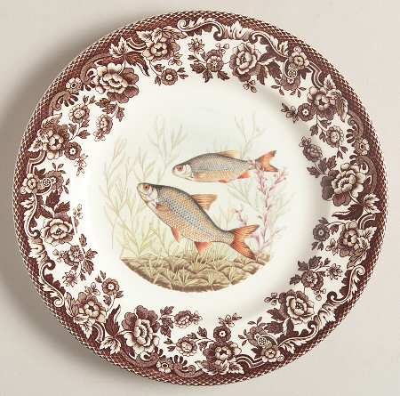 Woodland Stream Salad/Dessert Plate