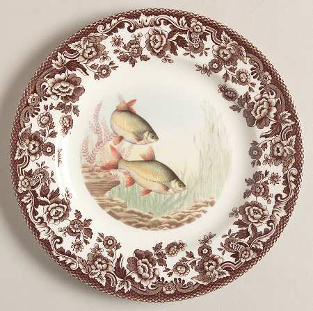 Woodland Stream Salad/Dessert Plate