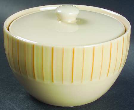 Champagne Sugar Bowl & Lid