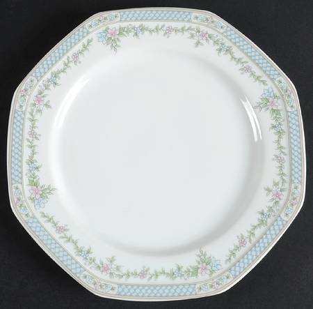 Floral Revue Salad Plate