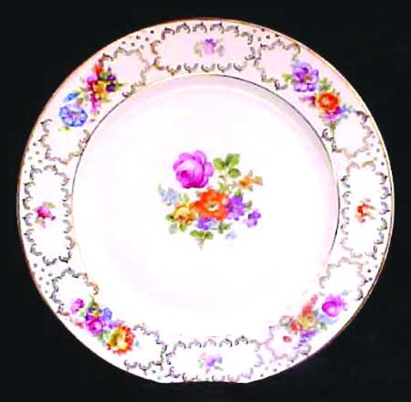 Dresdner Art Dinner Plate