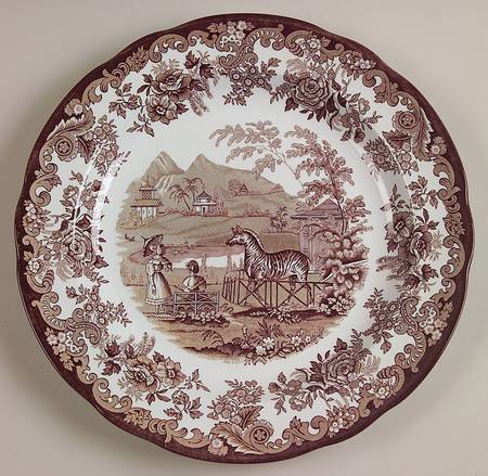Archive Collection Brown Dinner Plate