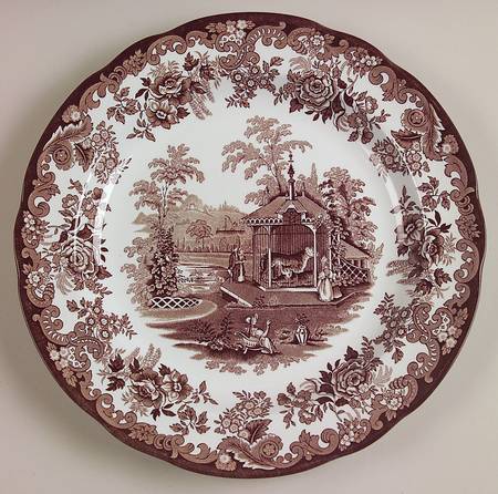 Archive Collection Brown Dinner Plate