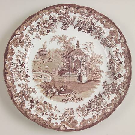 Archive Collection Brown Dinner Plate