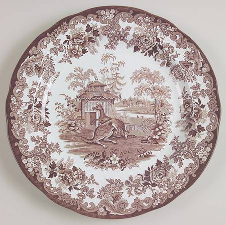 Archive Collection Brown Dinner Plate