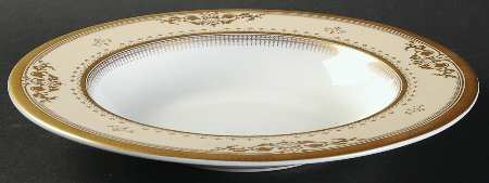 Goldstar Ivory Rim Soup Bowl